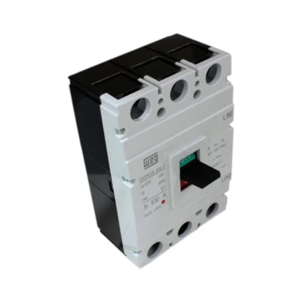 Disjuntor Caixa Moldada Weg Tripolar 630A DWP630L-630-3