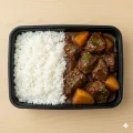 Carne de panela com arroz (400g)