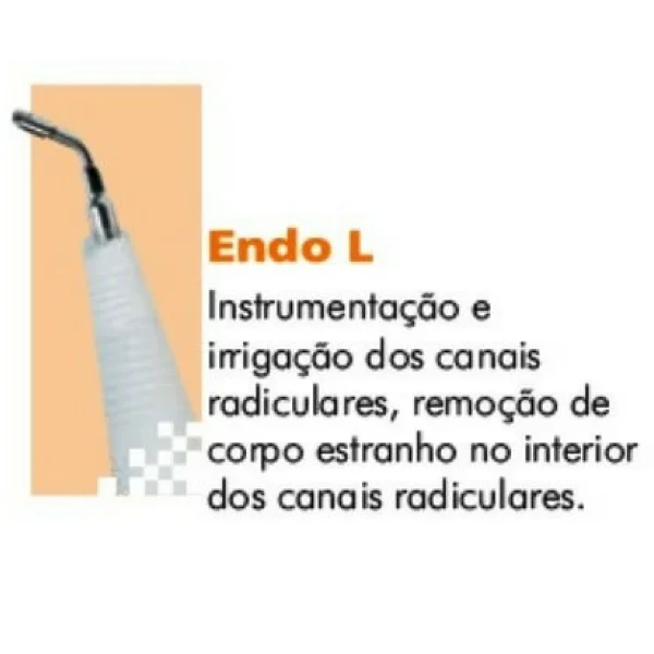 Tip Endo L - Instrumentao e irrigao dos canais radiculares e Remoo de corpos estranhos.