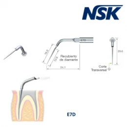 PONTA DE ULTRASSOM E7D- NSK