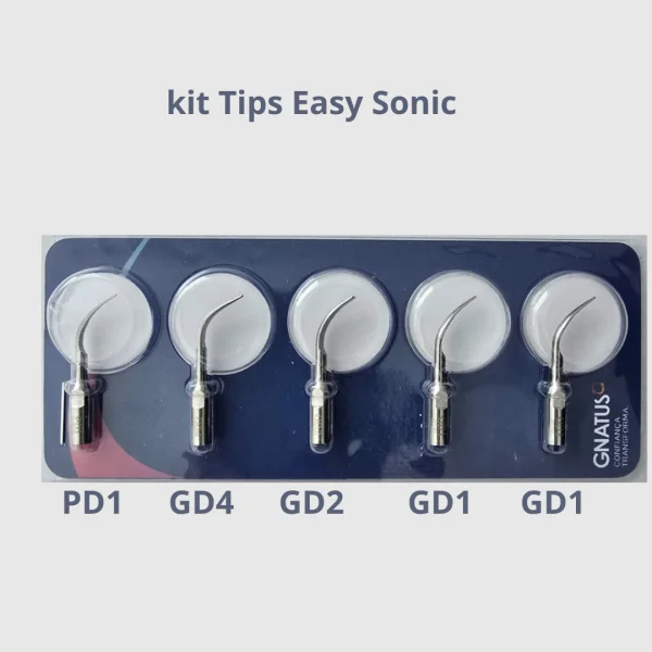 KIT PONTA ULTRASSOM EASY SONIC - ORIGINAL GNATUS