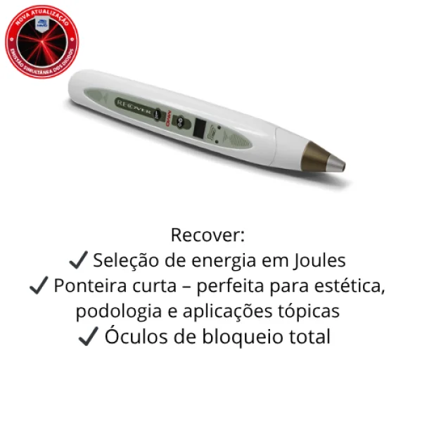 Recover Laserterapia e Terapia Fotodin�mica Port�til