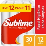PAP HIG SUBLIME C/12UN PAP HIG SUBLIME C/12UN