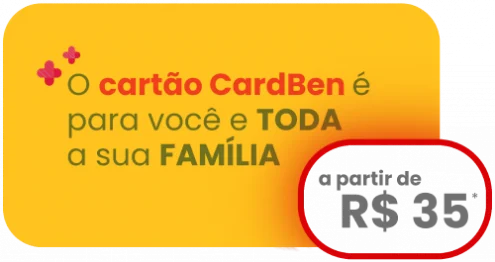 imagem do produto Cart�o CardBen Fam�lia - Sa�de ao Seu Alcance