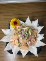 CEVICHE MISTO, SALM�O E PEIXE BRANCO
