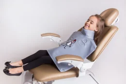 Avental de Borracha Plumbfera Com Protetor de Tireide Infantil