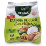 Farinha de Coco Copra sem Gl�ten Embalagem 400g