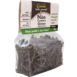 Macarr�o Fusilli Espinafre, Beringela e Pimenta Chilli Gourmet sem Gl�ten Casar�o 300g