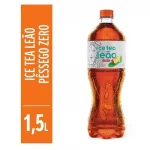 Ch� Ice Tea Le�o P�ssego Zero 1,5l