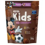 Biscoito Kids Mickey Sabor Chocolate sem Gl�ten Aruba 30g