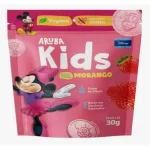 Biscoito Kids Minnie Sabor Morango sem Gl�ten Aruba 30g