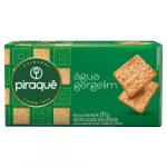 Biscoito �gua com Gergelim Piraqu� Pacote 215g