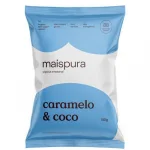 Pipoca Caramelo e Coco Mais Pura 100g