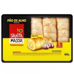 P�o de Alho Santa Massa Tradicional Pacote 400g