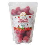 Morango Org�nico Gourmet Congelado Fazenda Guata Por� 800g
