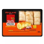P�o de Alho Levemente Picante Santa Massa 400g