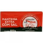 Manteiga Com Sal Avia��o Tablete 200g