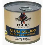 Atum S�lido em �leo Comest�vel Tours Embalagem 255g