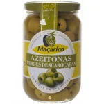 Azeitona Verde Ma�arico Descaro�adas Vidro 165g