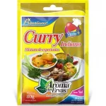 Especiarias Aroma das Ervas Curry Indiano Embalagem 80g