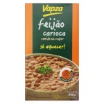 Feij�o Carioca Cozido No Vapor S� Aquecer Vapza Caixa 250g