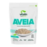 Aveia em Flocos Finos Integral sem Gl�ten Vitalin Embalagem 200g