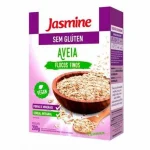 Aveia em Flocos Finos sem Gl�ten Jasmine Caixa 200g