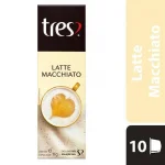 Caf� 3 Cora��es C�psulas Latte Macchiato 10un