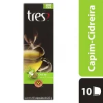 Ch� C�psula Tres Capim Cidreira 10un