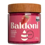 Gel�ia Morango com Mel Baldoni 270g