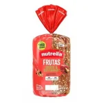 P�o de Forma Frutas, Gr�os e Castanhas Nutrella 500g