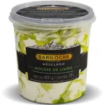 Sorvete Bariloche Mesclado Mousse de Lim�o Embalagem 1,8l