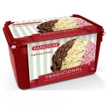 Sorvete Bariloche Napolitano Embalagem 1,5l
