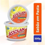 Sab�o em Pasta Neutro Assolan 500g