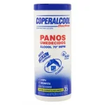Panos Umedecidos Bacfree com �lcool 70 Inpm Coperalcool Embalagem 35un