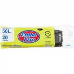 Saco de Lixo Eu Reciclo Preto 50l Embalixo 20un