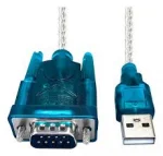 CABO ADAPTADOR USB 2.0 SERIAL CONVERSOR RS232DB9 9PINOS CABO ADAPTADOR USB 2.0 SERIAL CONVERSOR RS232DB9 9PINOS