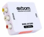 MINI CONVERSOR AUDIO E VIDEO /AV RCA PARA HD EXBOM MINI CONVERSOR AUDIO E VIDEO /AV RCA PARA HD EXBOM