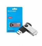 PEN DRIVE 64GB TWIST PRETO PD590 MULTILASER PEN DRIVE 64GB TWIST PRETO PD590 MULTILASER