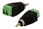 CONECTOR BORNE RCA MACHO CONECTOR BORNE RCA MACHO