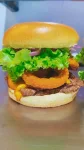 Onion Rings Burguer + Batata Frita