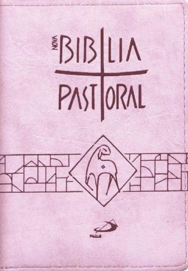 Bíblia Pastoral - Média - Zíper: Rosa