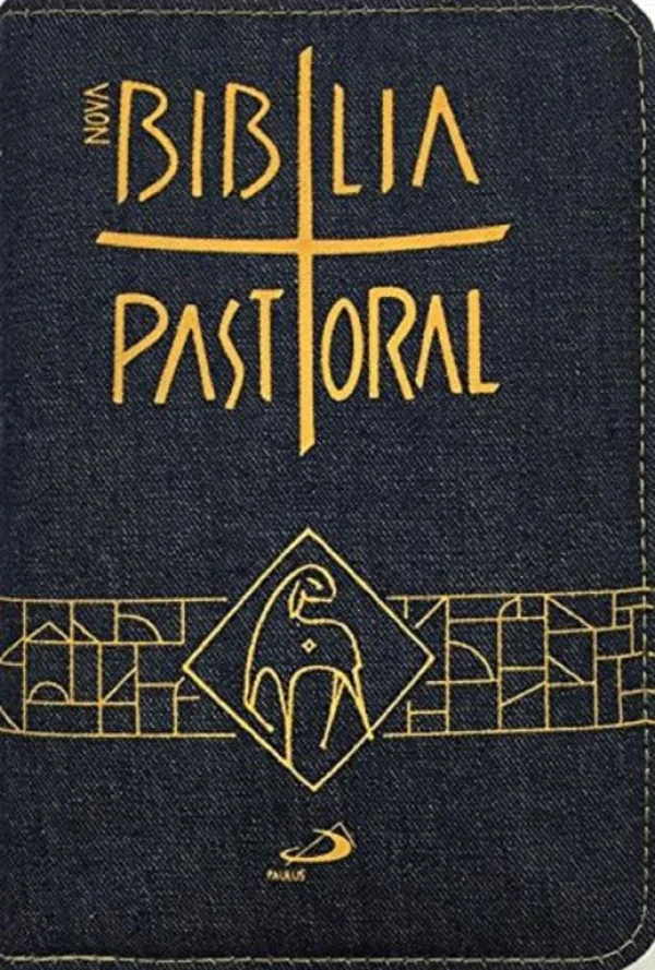 Bíblia Pastoral - Média - Zíper: Jeans