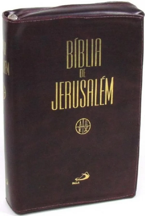 Bíblia de Jerusalém Média Zíper