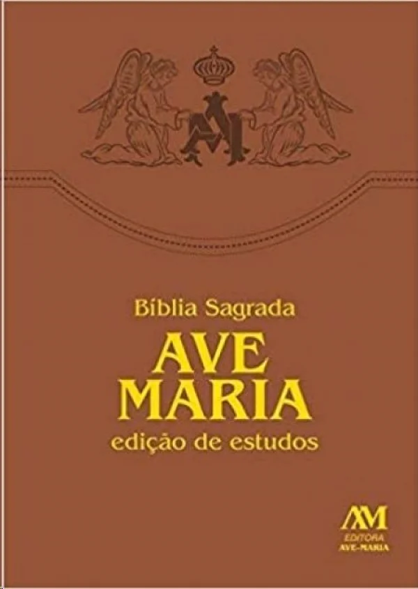 BÍBLIA SAGRADA - AVE MARIA - EDIÇÃO DE ESTUDOS/*