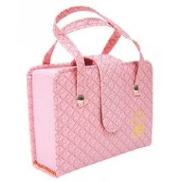 Bíblia com alça rosa - Edição bolso