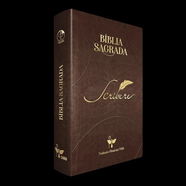 B�blia Sagrada: Scribere - Marrom