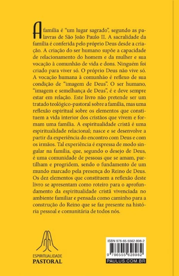 Espiritualidade conjugal e familiar