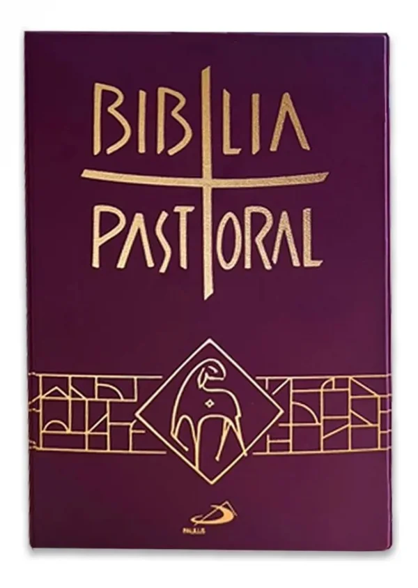 Nova Biblia Pastoral Media Capa Couro Sintetico Ed