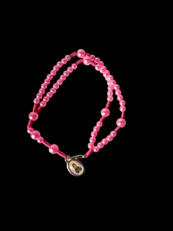 Tero de Pulso Prola Infantil Rosa - Aparecida
